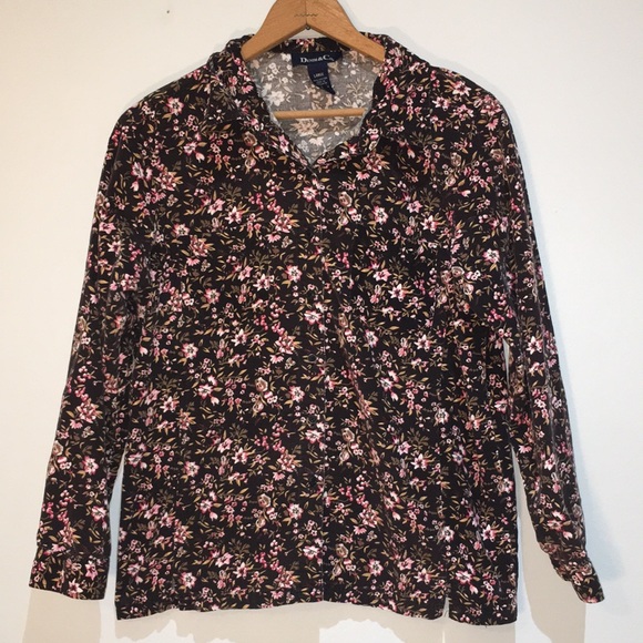 Demin & Co. Corduroy Flower Longsleeve - Picture 11 of 11